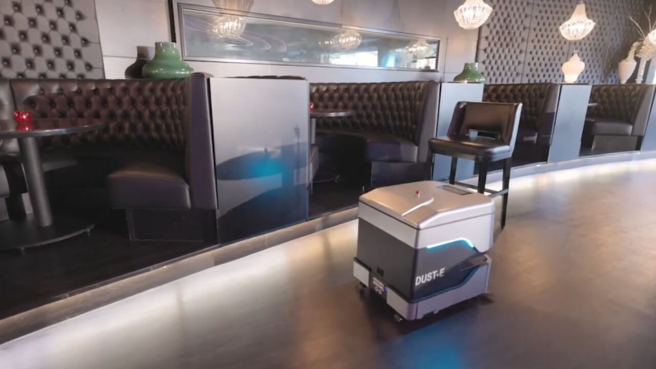 DUST-E Floor Cleaning Robot